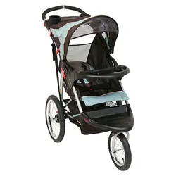 A single baby stroller